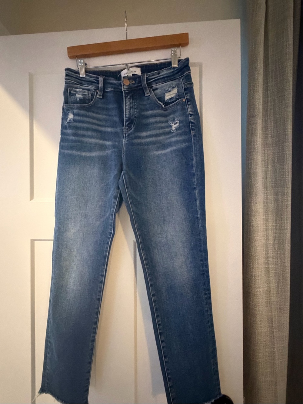 Women's Skinny Jeans in Faded Blue - Classic Stretch Fit